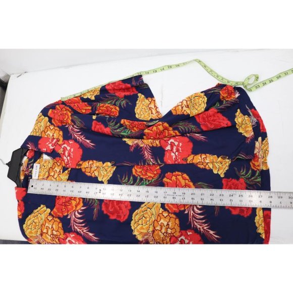 NWT Raga man hawaiian shirt Men's 2XL robin button down viscose floral camp - Picture 8 of 9